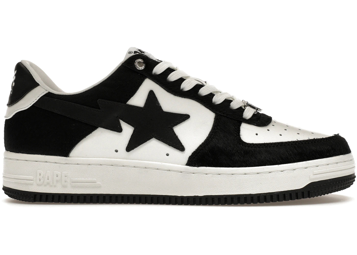 A Bathing Ape Bape Sta Black Calf Hair