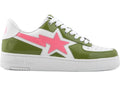 A Bathing Ape Bape Sta Icon Low #2 Green