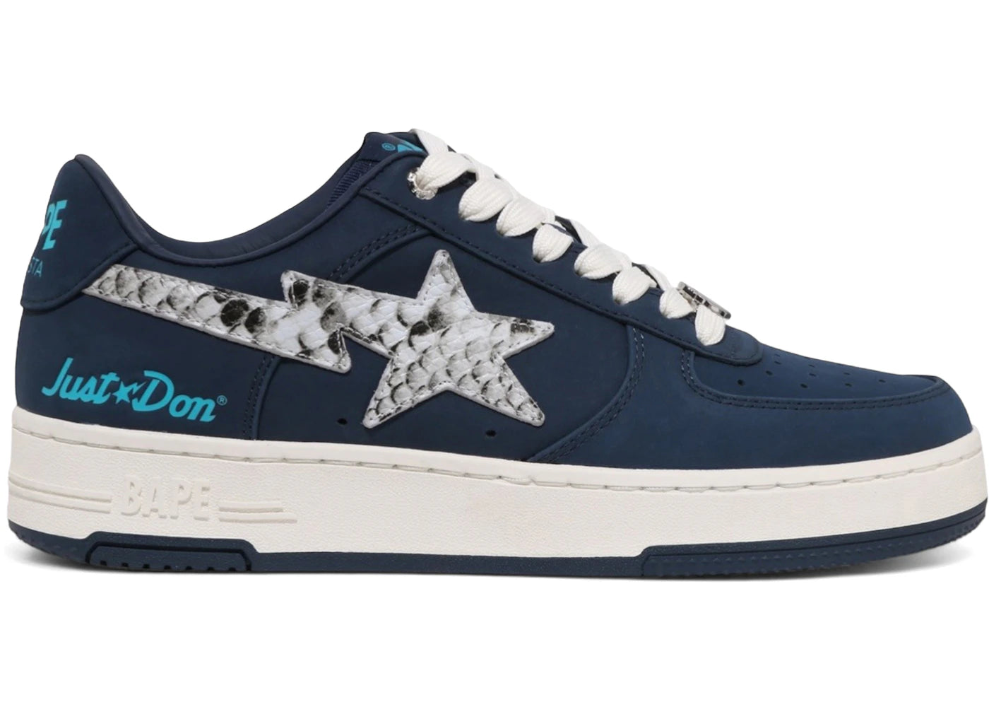 A Bathing Ape Bape Sta Just Don Python Navy