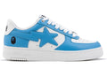 A Bathing Ape Bape Sta Low #3 White Blue Cloud Camo