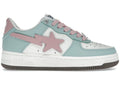 A Bathing Ape Bape Sta Low #4 Green Blue Pink