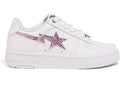 A Bathing Ape Bape Sta Low #50 White Pink Crystal