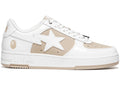 A Bathing Ape Bape Sta Low #6 White Beige