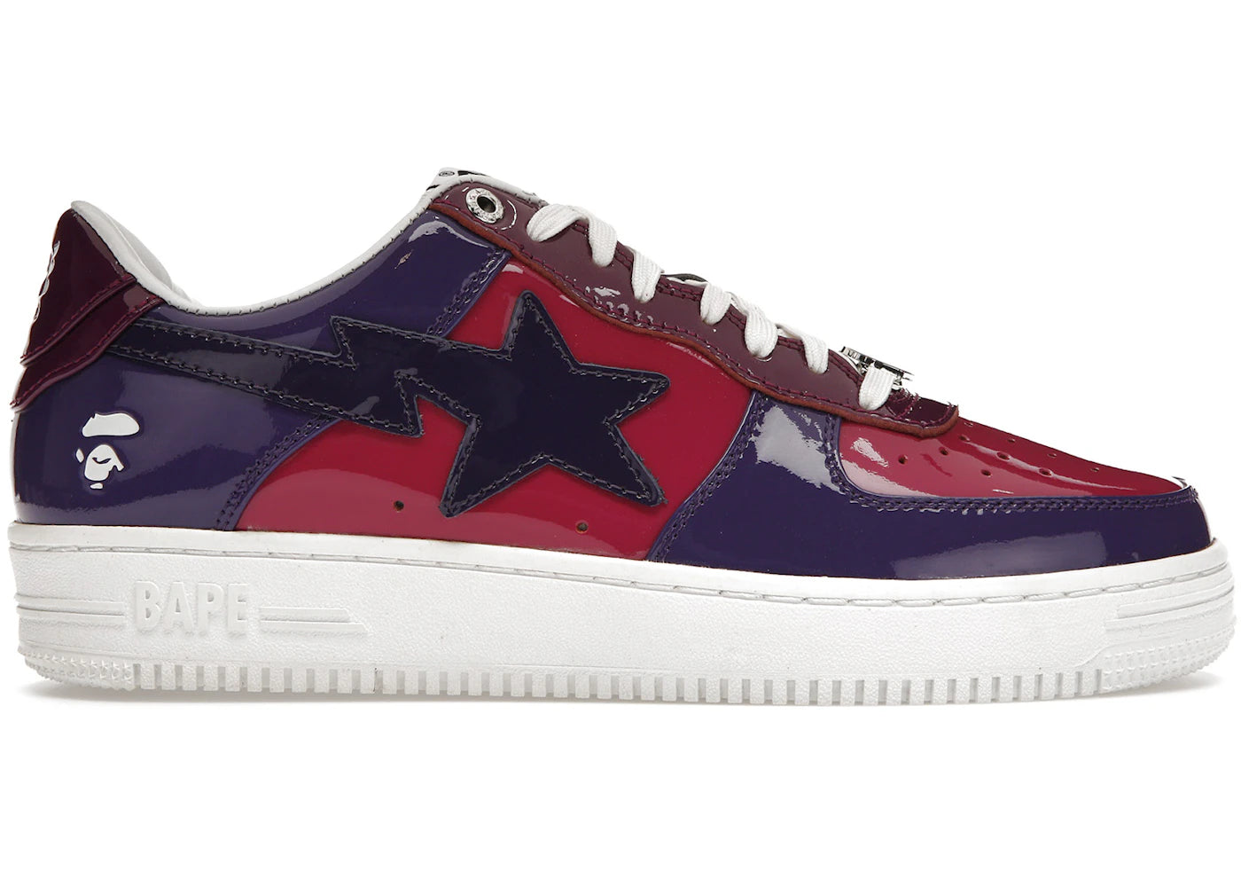 A Bathing Ape Bape Sta Low Color Camo Combo Purple