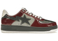 A Bathing Ape Bape Sta Nostalgic Burgundy Grey