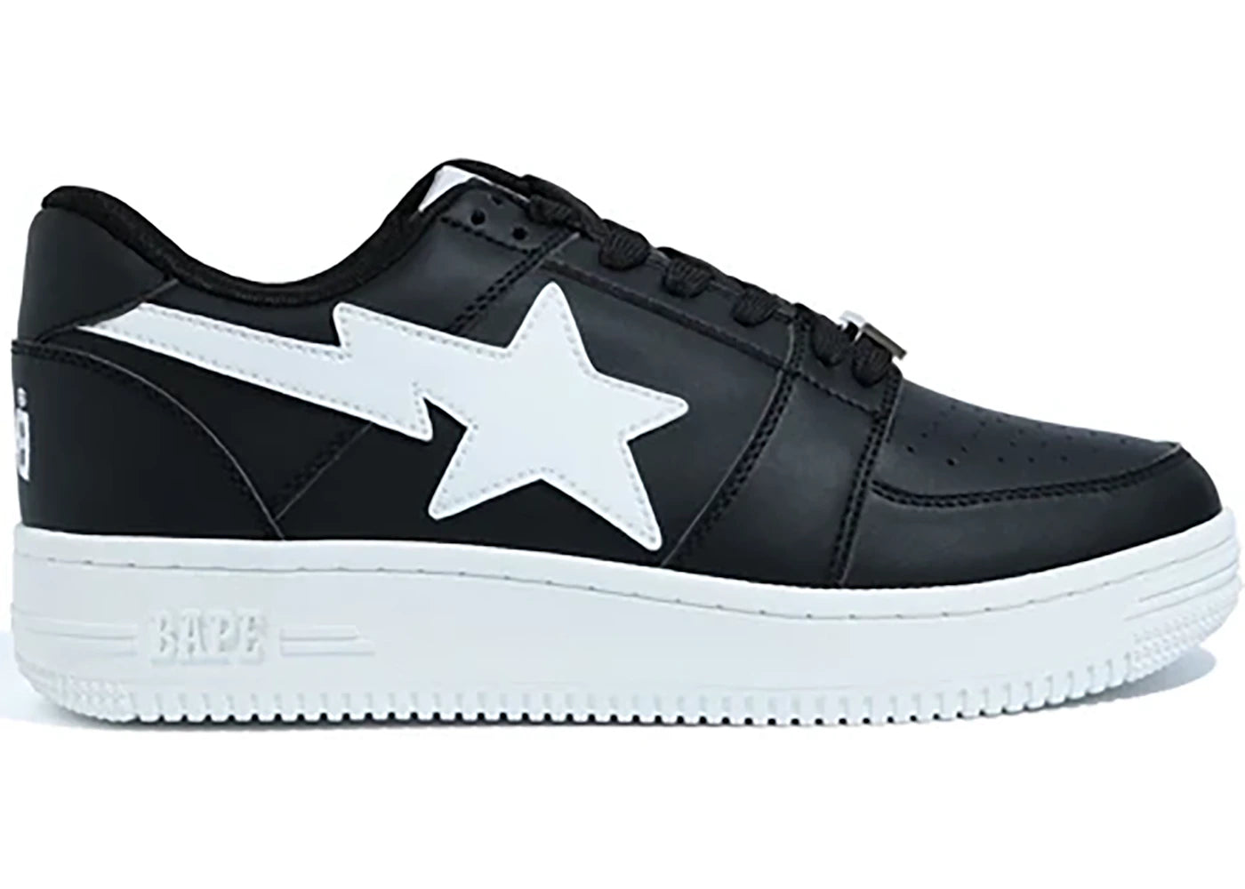 A Bathing Ape Bape Sta Low M1 Black White