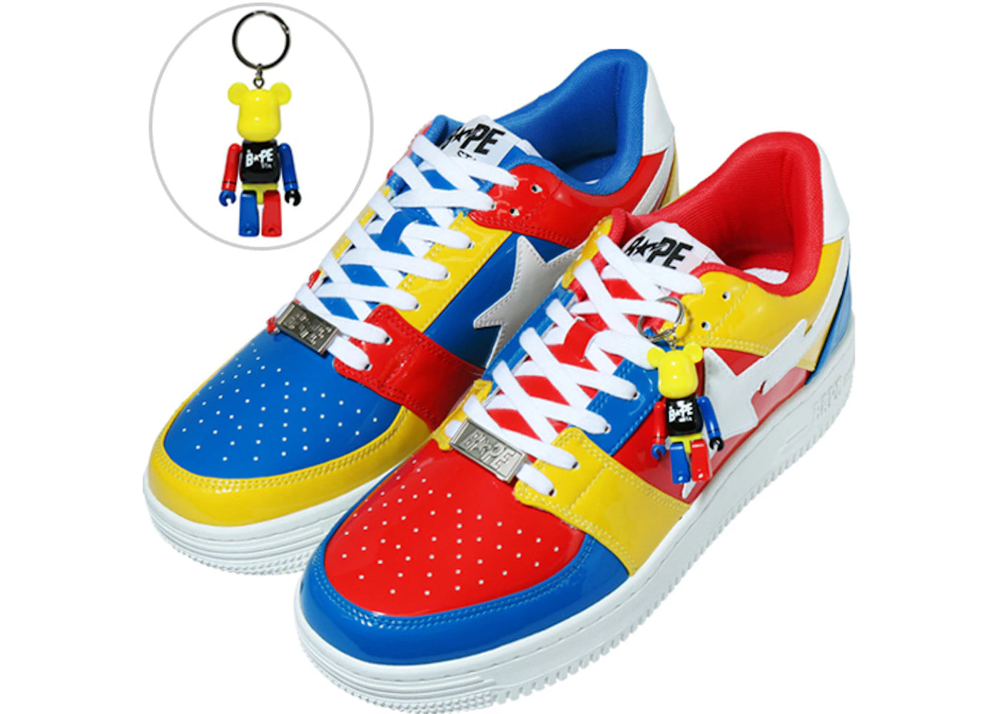 A Bathing Ape Bape Sta Low Medicom Toy Multi