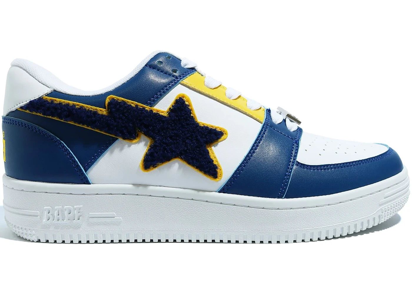A Bathing Ape Bape Sta Low Patched Navy