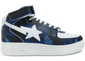 A Bathing Ape Bape Sta Mid Camo Navy