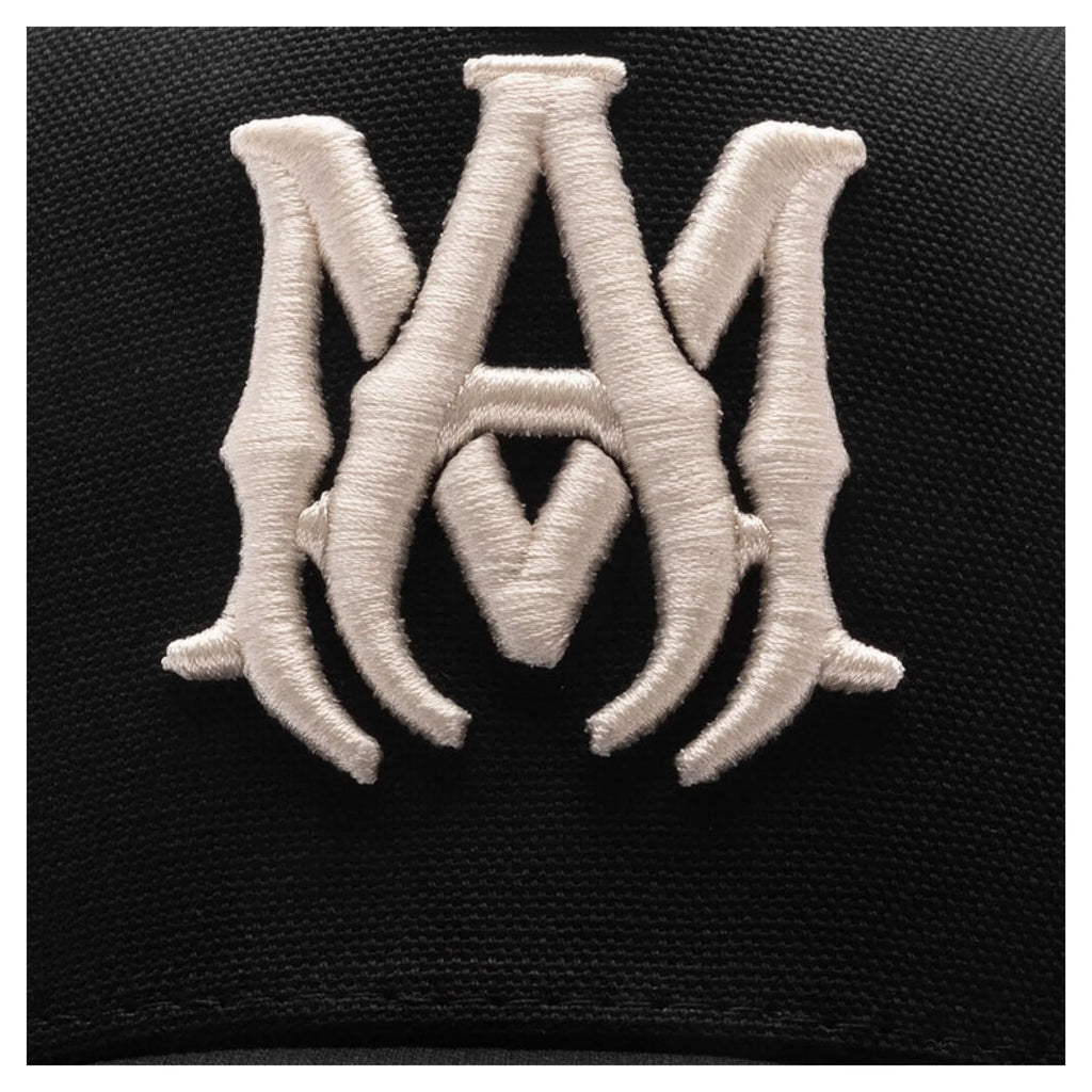 AMIRI FULL CANVAS MA HAT BLACK / WHITE