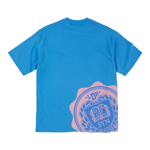 Syna World College Tee Blue/Pink