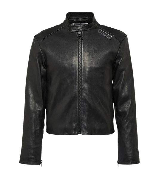 Acne Studios Embossed Leather Jacket