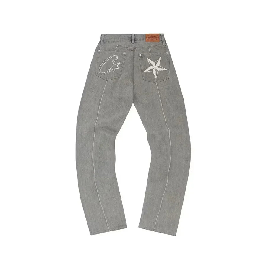 Corteiz C-Star Denim Pants