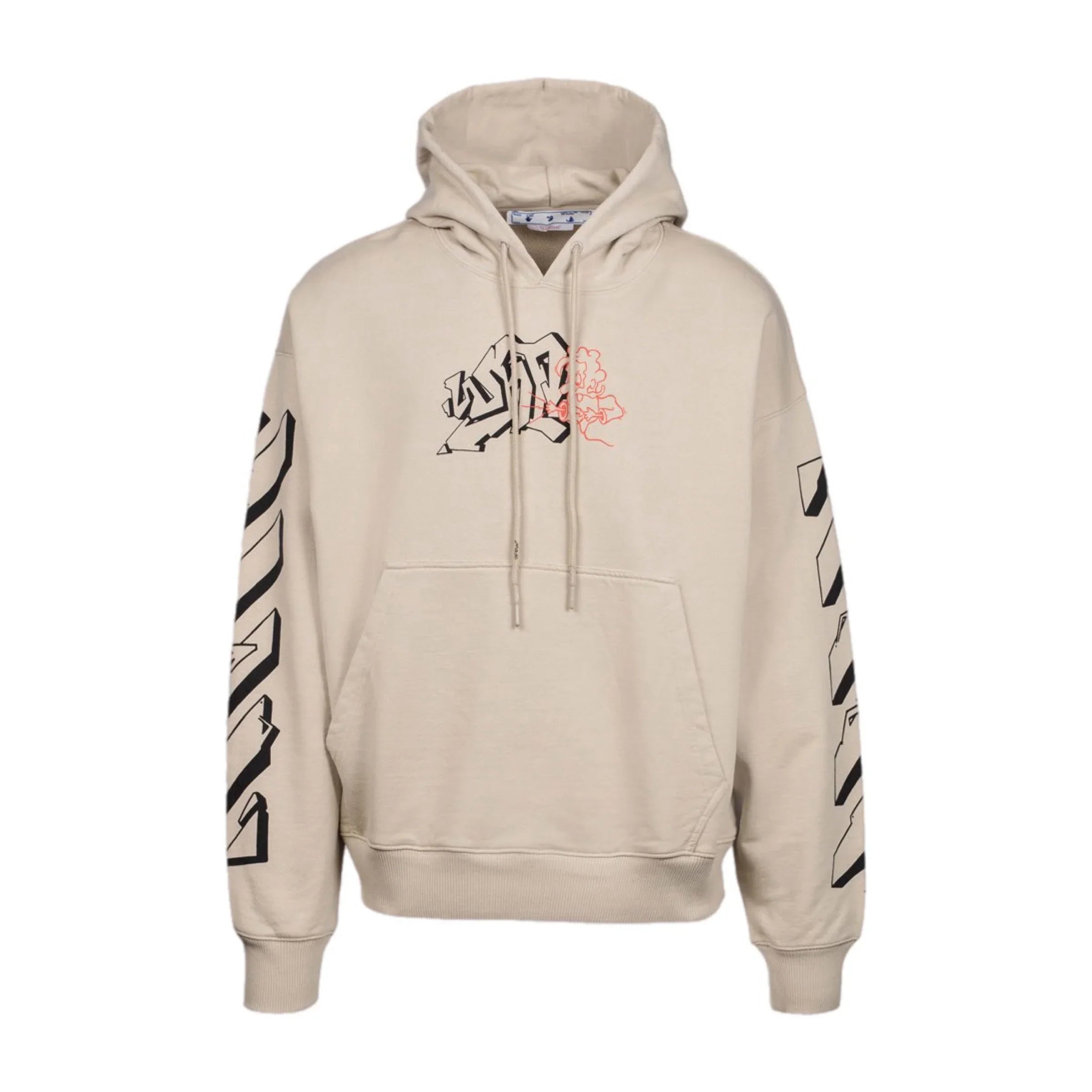 Off-White Graffiti Outline Skate Hoodie