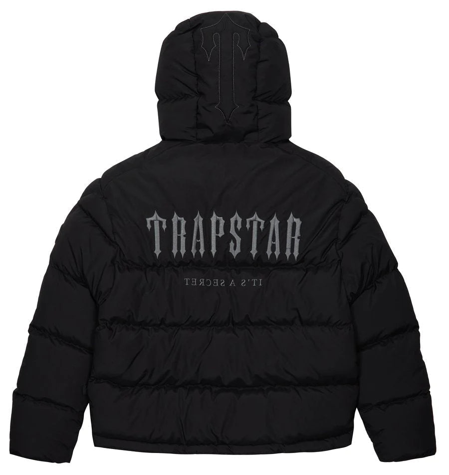 Trapstar Decoded Hooded Puffer 2.0 Black / Grey