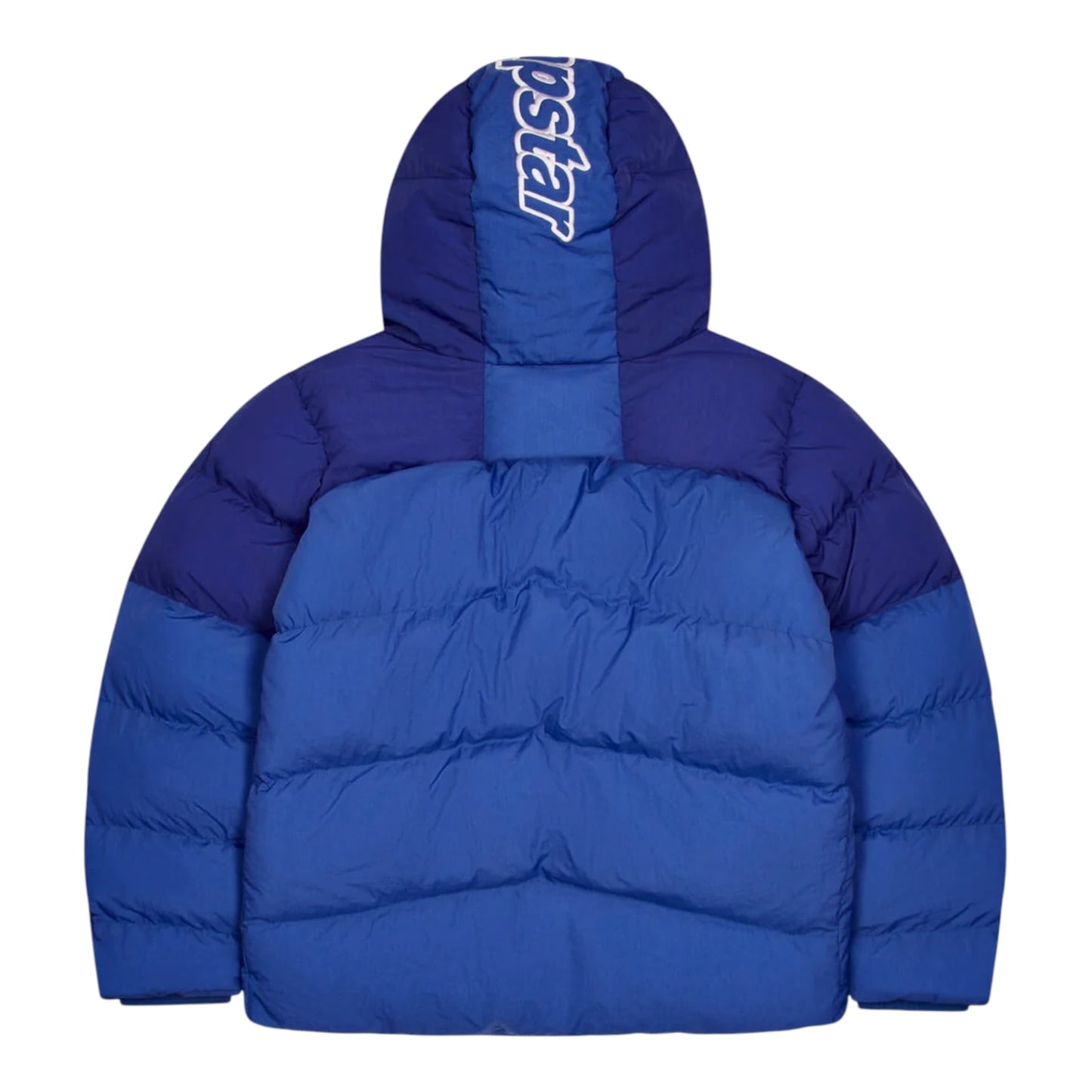 Trapstar Hyperdrive Hooded Puffer Hoodie Blue