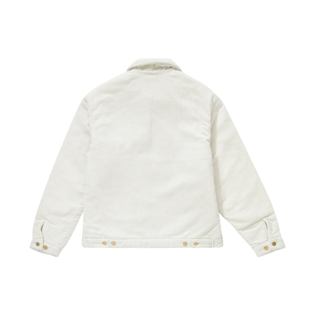 Supreme Dickies Corduroy Work Jacket White