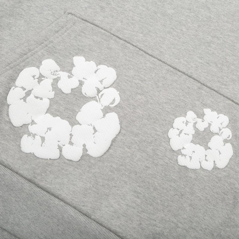 Denim Tears Cotton Wreath Sweatshirt Grey