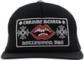 Chrome Hearts Chomper Hollywood Trucker Hat Black/Black