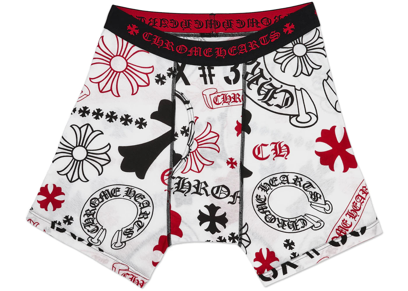 Chrome Hearts Classic Rib Boxer Brief White