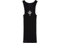 Chrome Hearts Hairy Cross Rib Tank Black