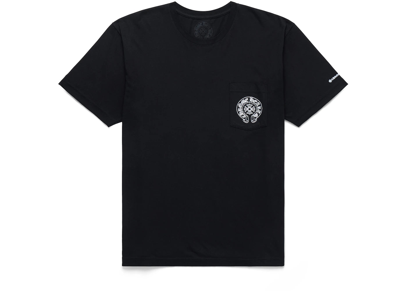 Chrome Hearts Horse Shoe Logo Pocket T-Shirt Black