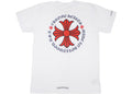 Chrome Hearts Made in Hollywood Plus Cross T-shirt White/Red
