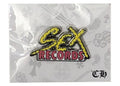 Chrome Hearts Matty Boy Sex Records Logo Pin Yellow/Pink