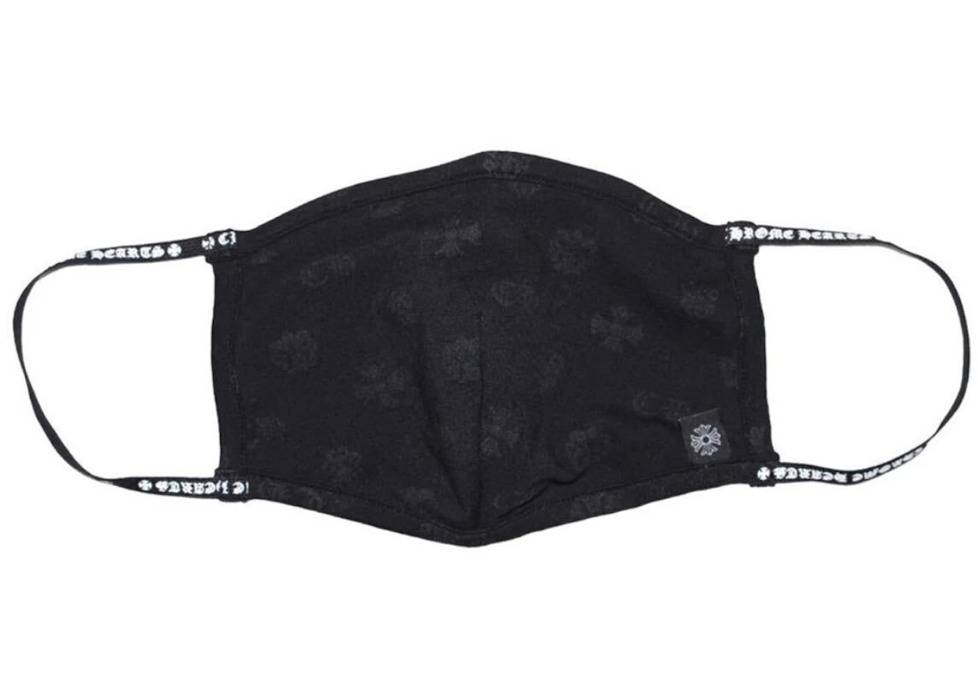 Chrome Hearts Motif Facemask Black/White