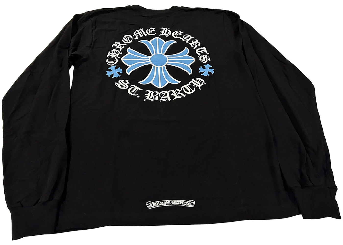 Chrome Hearts St. Barth's Exclusive Long Sleeve T-shirt Black/Blue