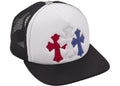 Chrome Hearts Trucker Hat Red/White/Blue