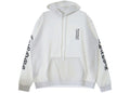 Chrome Hearts Vertical Logo Hoodie White