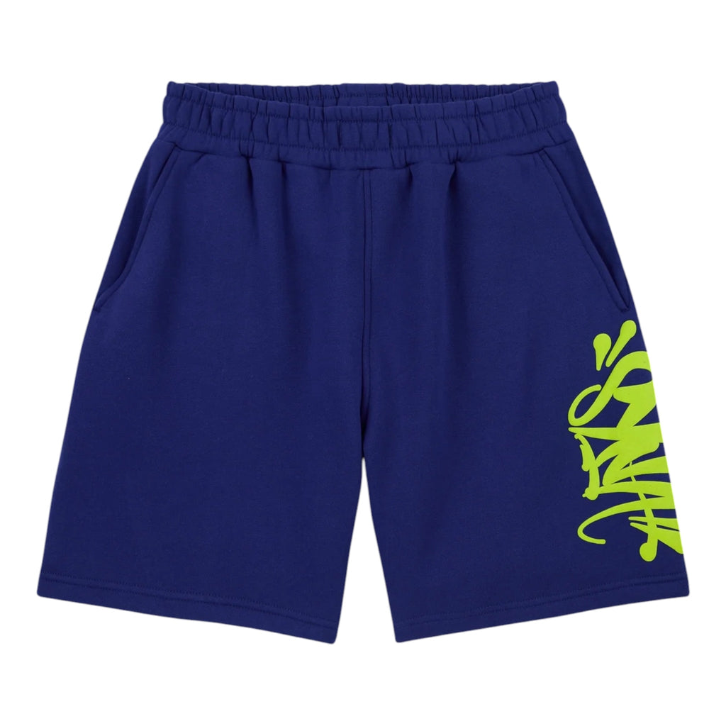 Syna Sideprint Short Navy/Yellow