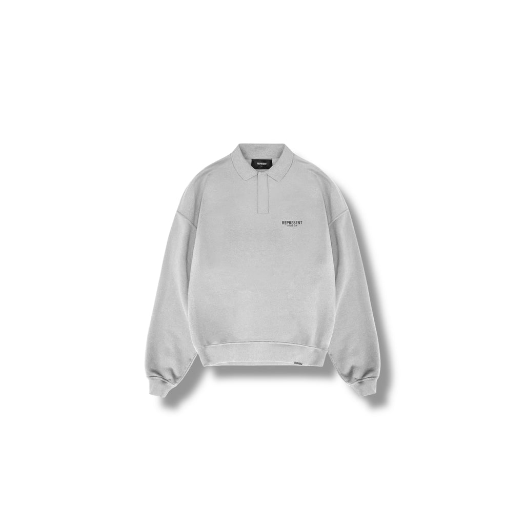 Represent Owners Club Polo Collar Sweatshirt
