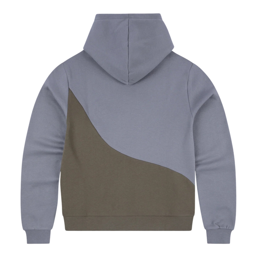 Synaworld Slice Logo Hoodie Grey/Khaki/Orange