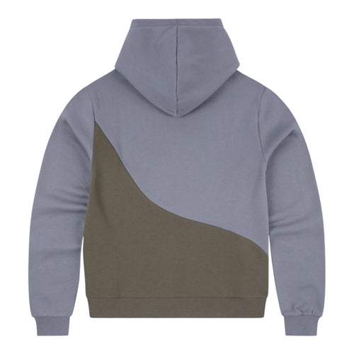 Synaworld Slice Logo Hoodie Grey/Khaki/Orange