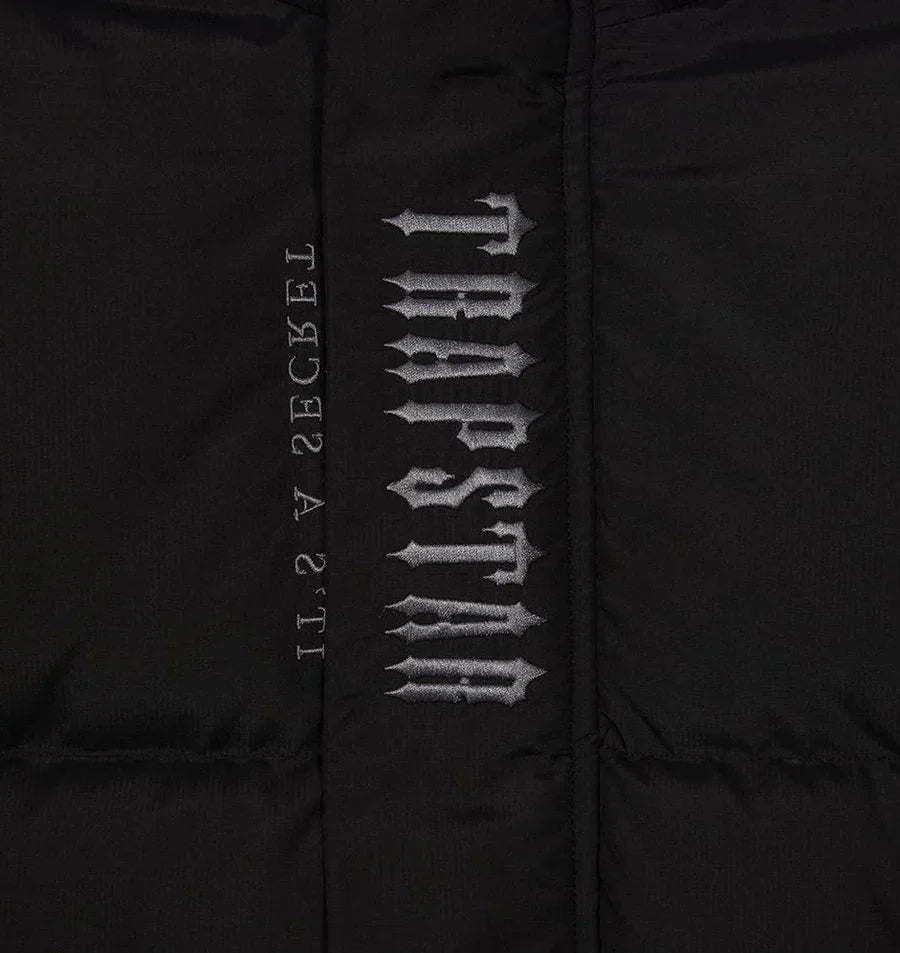 Trapstar Decoded Hooded Puffer 2.0 Black / Grey