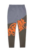 Synaworld Slice Logo Sweatpants Grey/Khaki/Orange