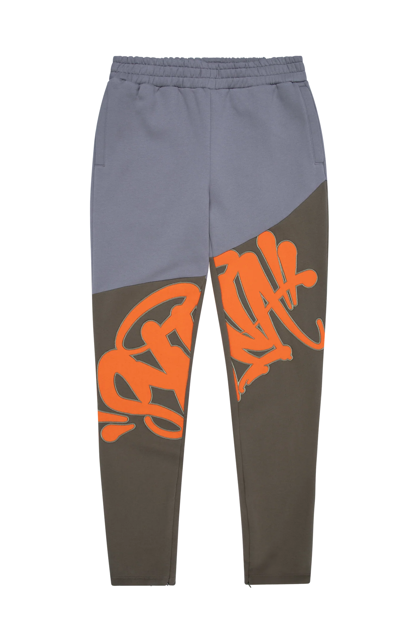 Synaworld Slice Logo Sweatpants Grey/Khaki/Orange