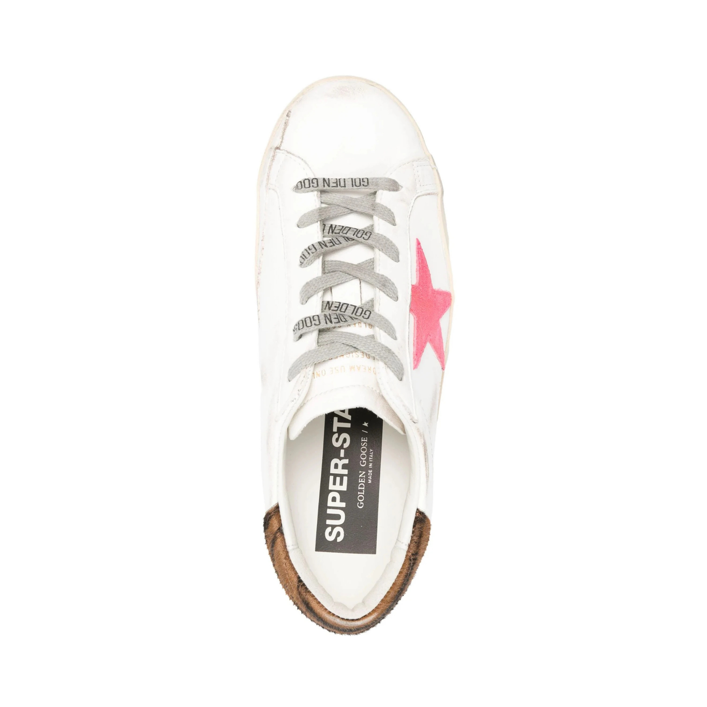 Golden Goose Superstar Leopard Pink