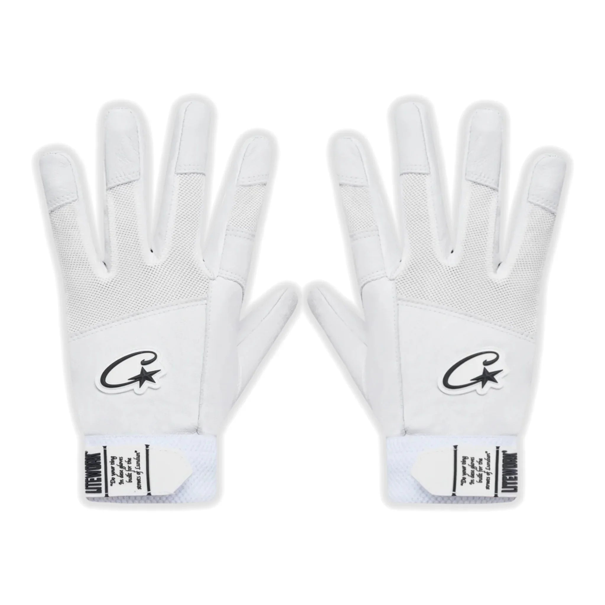 Corteiz Leathers White