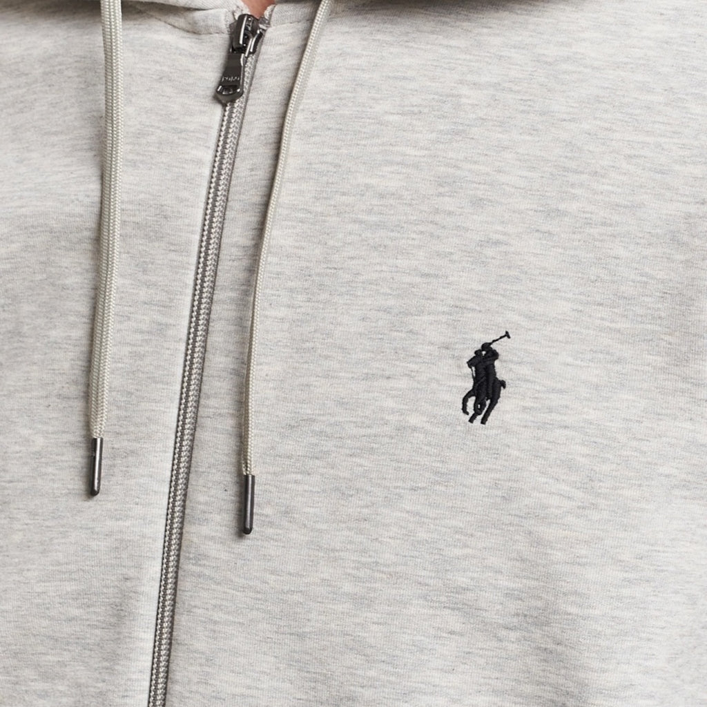 PRL Zip Hoodie Grey