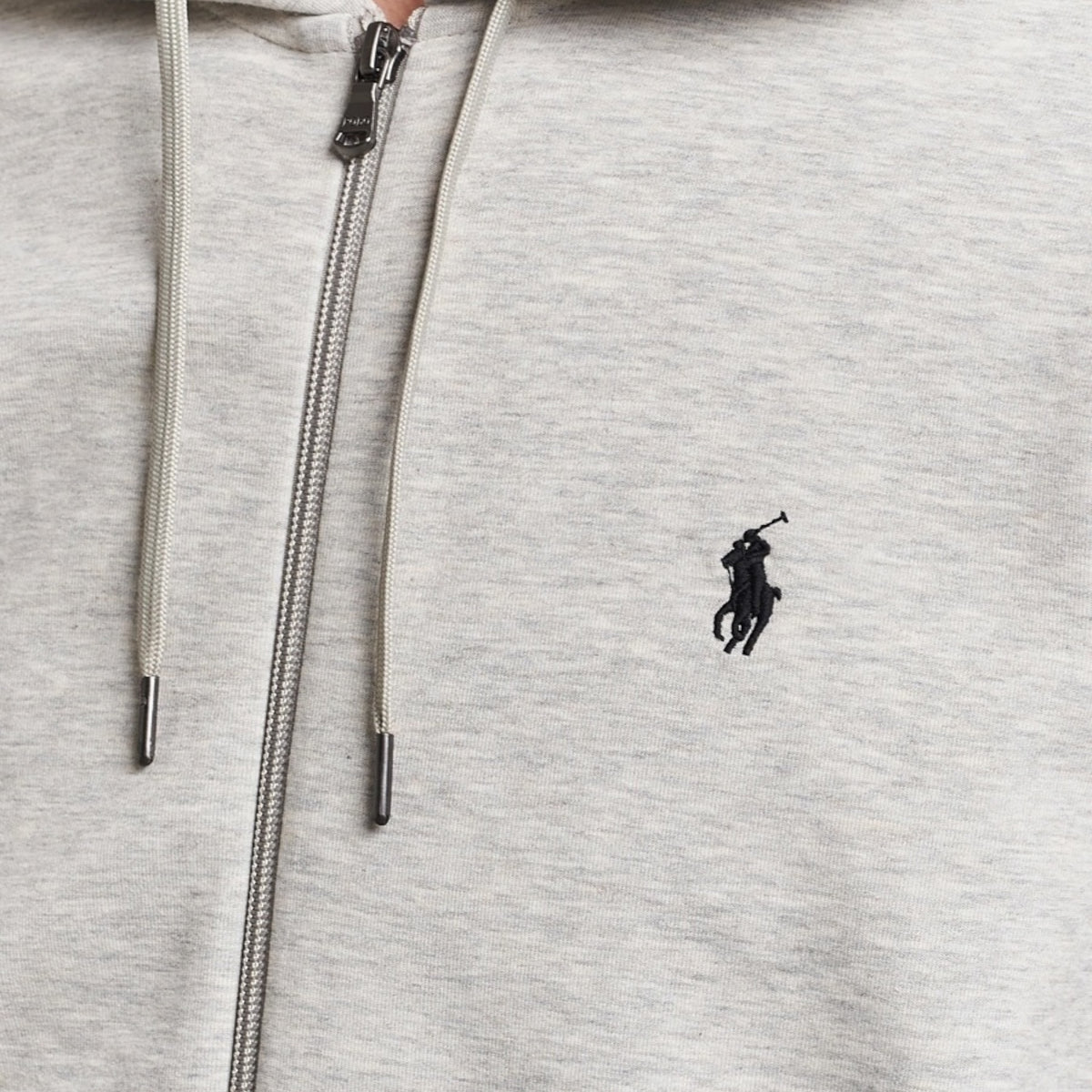 PRL Zip Hoodie Grey