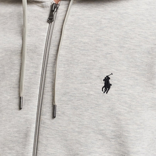 PRL Zip Hoodie Grey