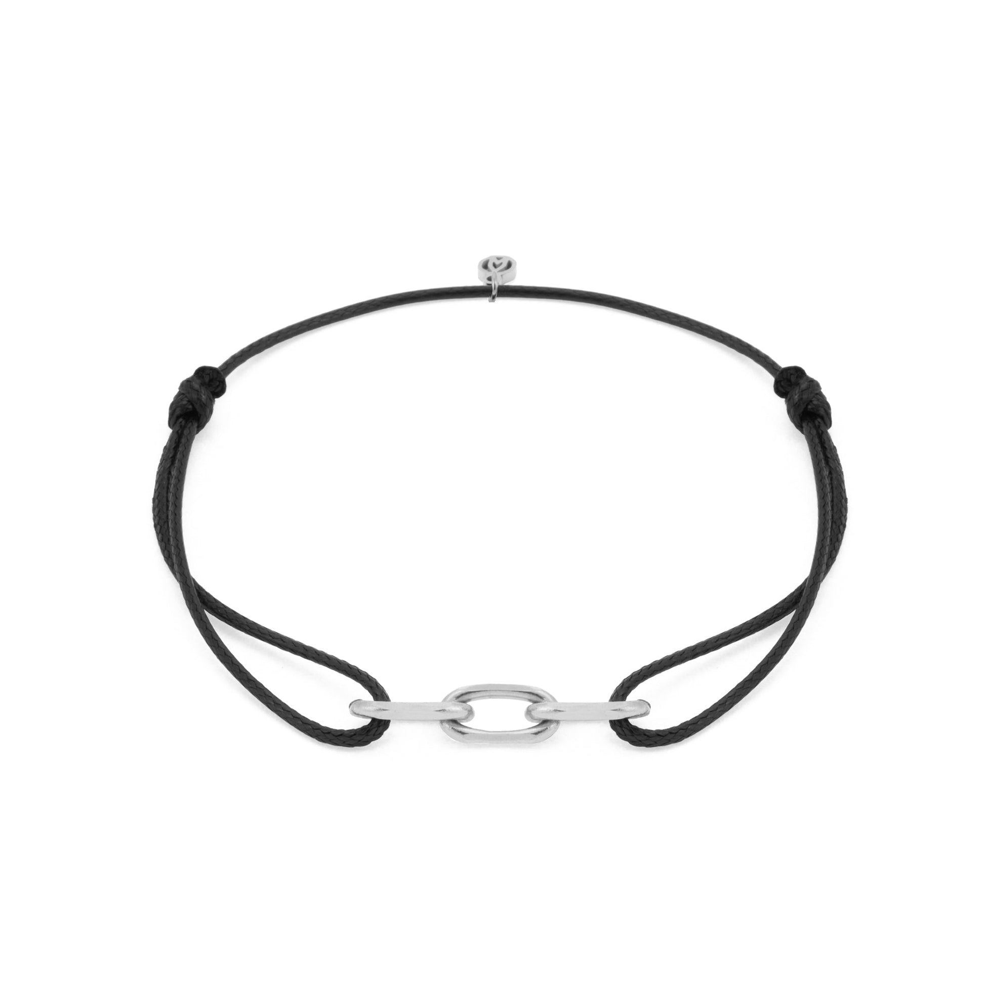 Gümüş Kaplama Çelik Forsa Şans Erkek Bileklik