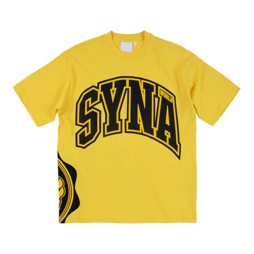 Syna World College Tee Yellow