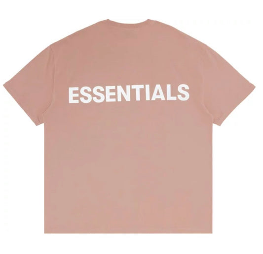 Fear Of God Essentials 3M Logo Boxy T-Shirt Blush