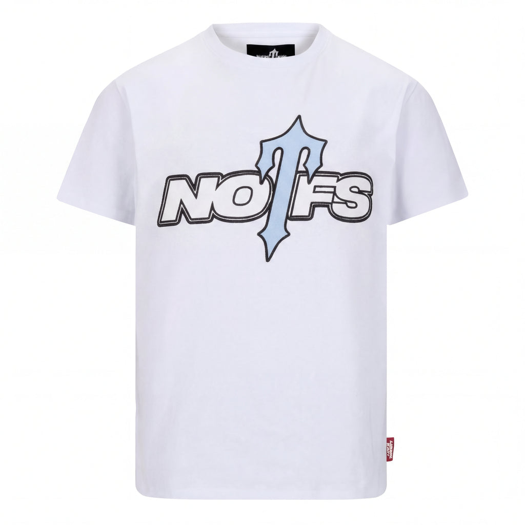 Trapstar x Non Of Us White Logo Tee