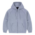 Syna Neoprene Zip Hoodie Grey