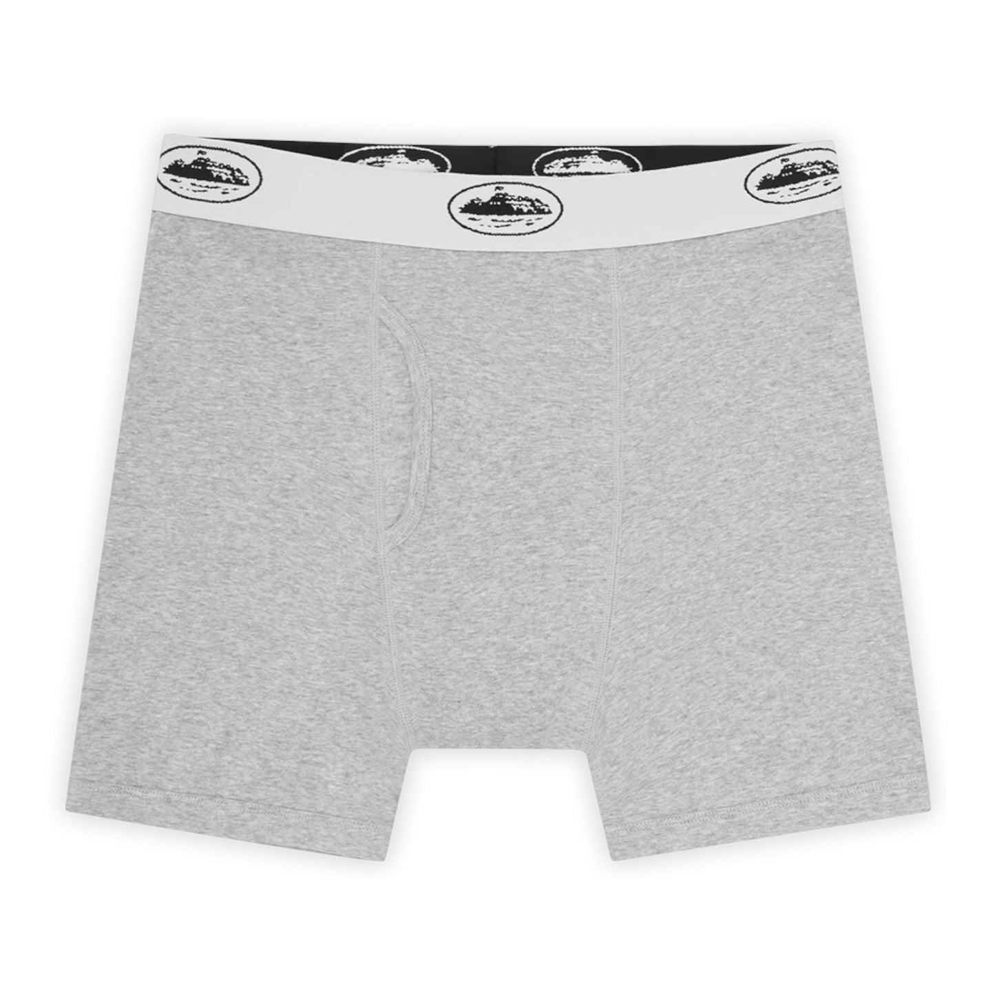 Corteiz Grey Alcatraz Boxers 3 Pack